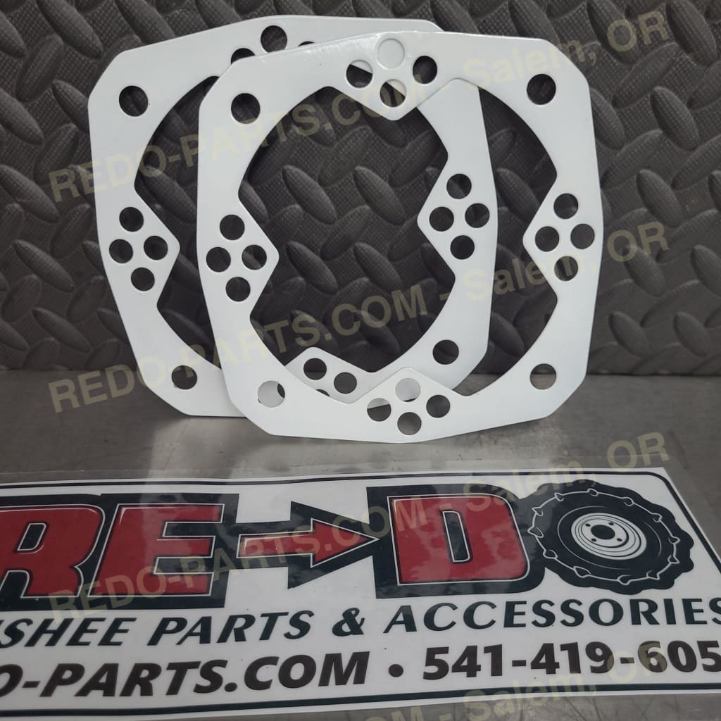 Powder Coat OEM Front Wheel Shield set of 2 White *USED LIKE NEW* Parts - Used