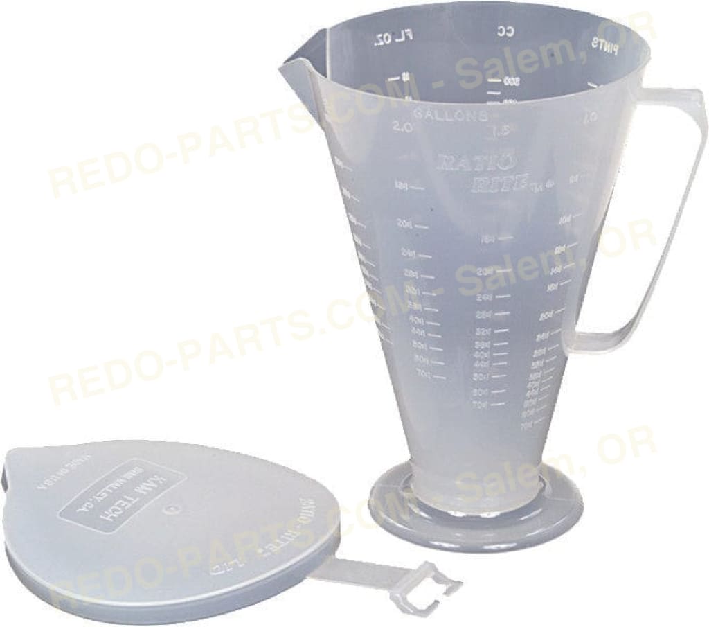 Ratio Rite 2-Stroke Oil Measuring Cup w/ Lid *NEW* Parts - New