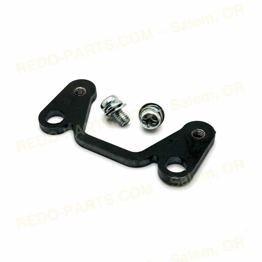 RE-DO Custom HD Ignition Switch Bracket w- Hardware - New Bracket w/ Used OEM Bolts or New Aftermarket Parts - Used