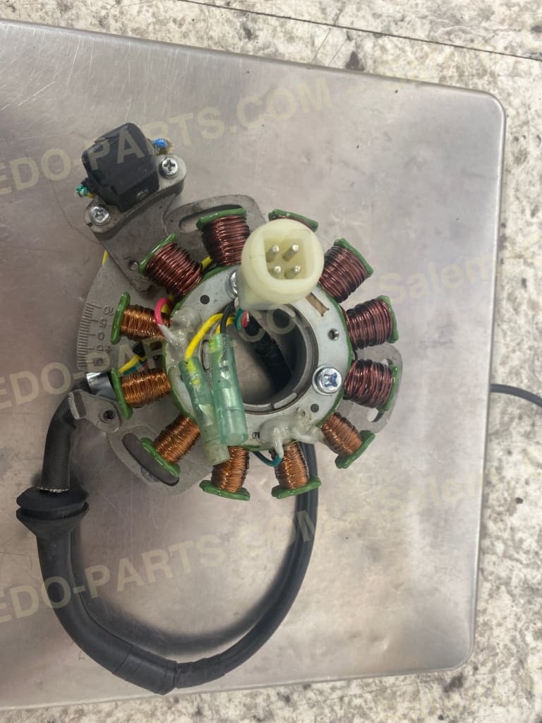 Ricky Stator Round plug *USED* Parts Used