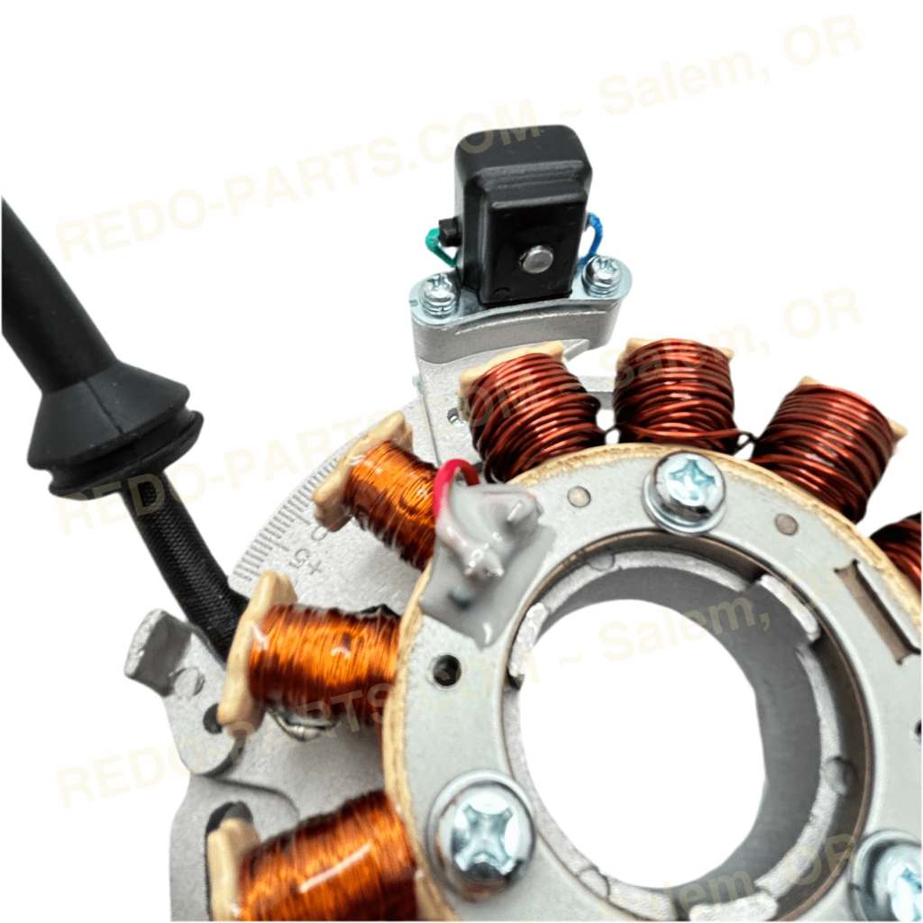 RickyStator RS000B4T Round Plug Stator w/ Plate *NEW* Parts New