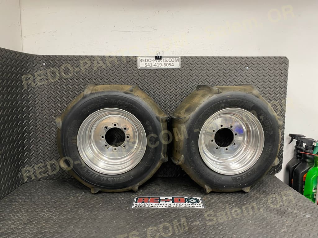 Sand Devil 20x11-10 Paddle Tires 8 Blade. *USED* Parts - Used