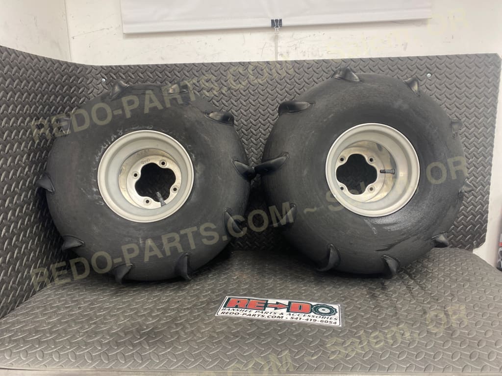 Skat Trac 22x11 8 Ten Paddle Extremes on ITP Wheels *USED* Parts Used