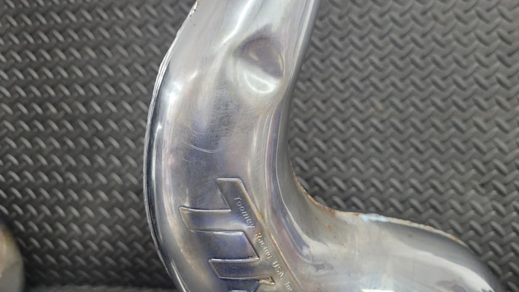 Toomey T6 Exhaust Head Pipes Stingers Silencers and Hardware See Pics *USED* Parts - Used