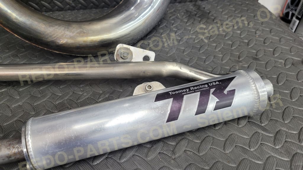 Toomey T6 Exhaust Head Pipes Stingers Silencers and Hardware See Pics *USED* Parts - Used