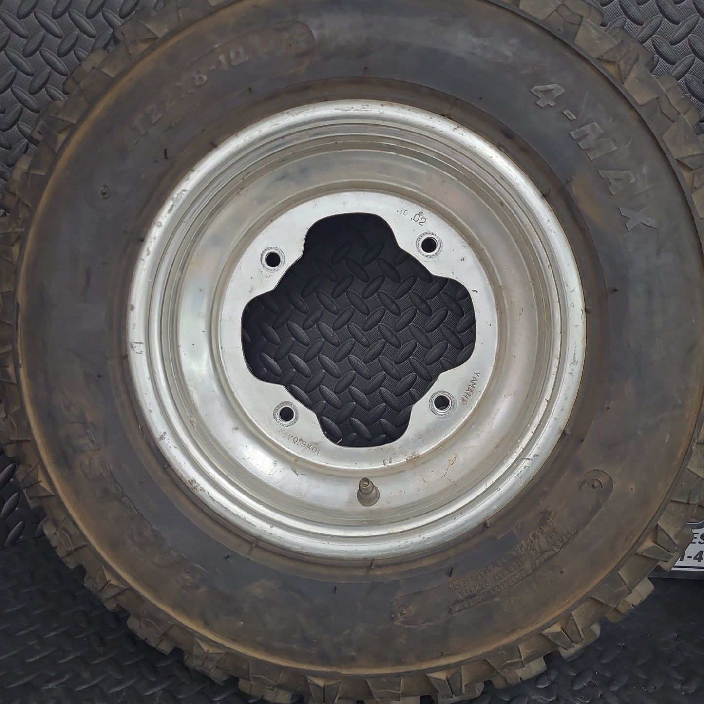 22x8-10 Front Wheels & Tires *USED*