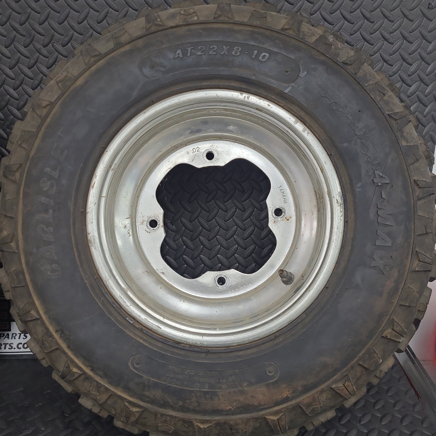 22x8-10 Front Wheels & Tires *USED*