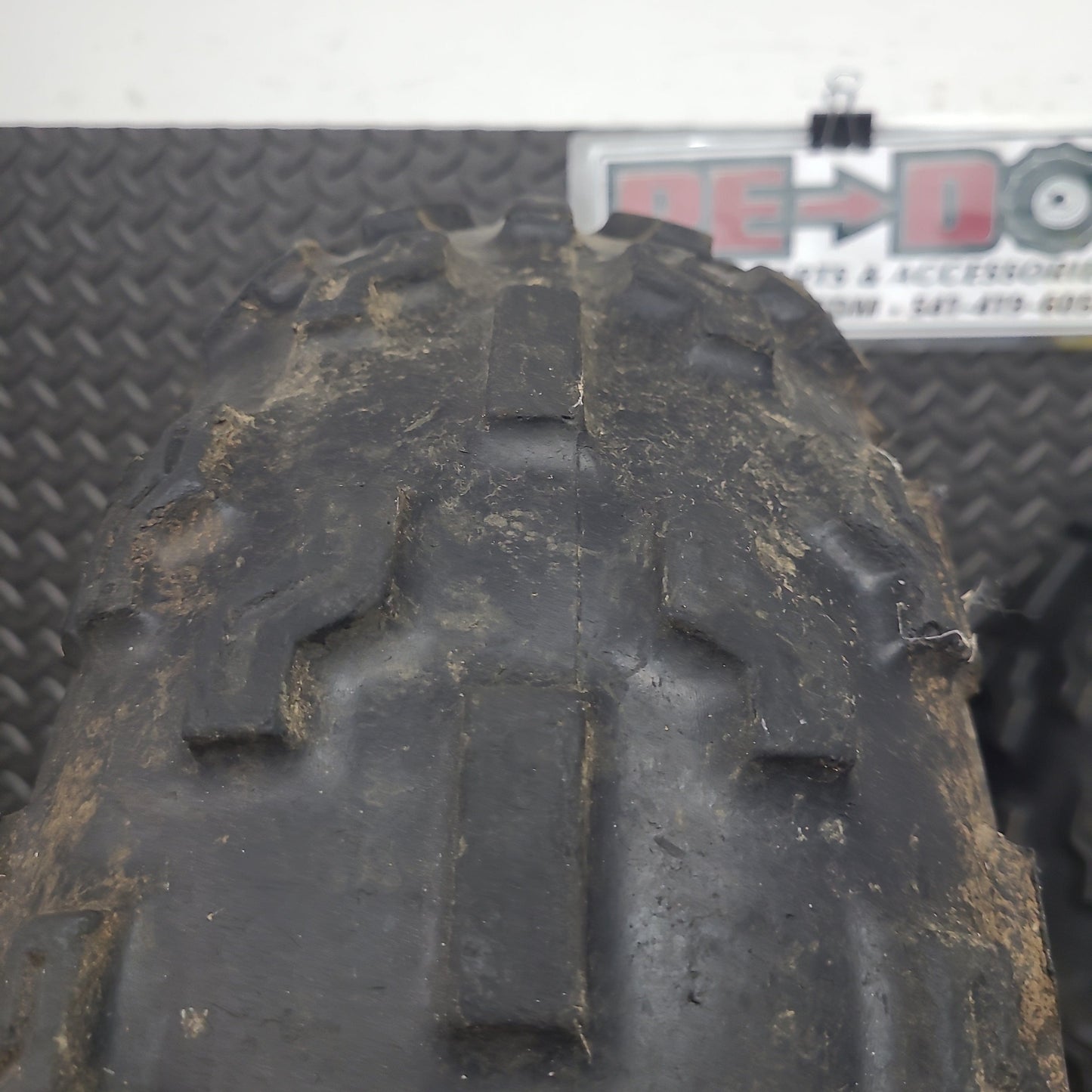 21x7-10 OEM Front Wheels and Tires Set of 2 *USED*