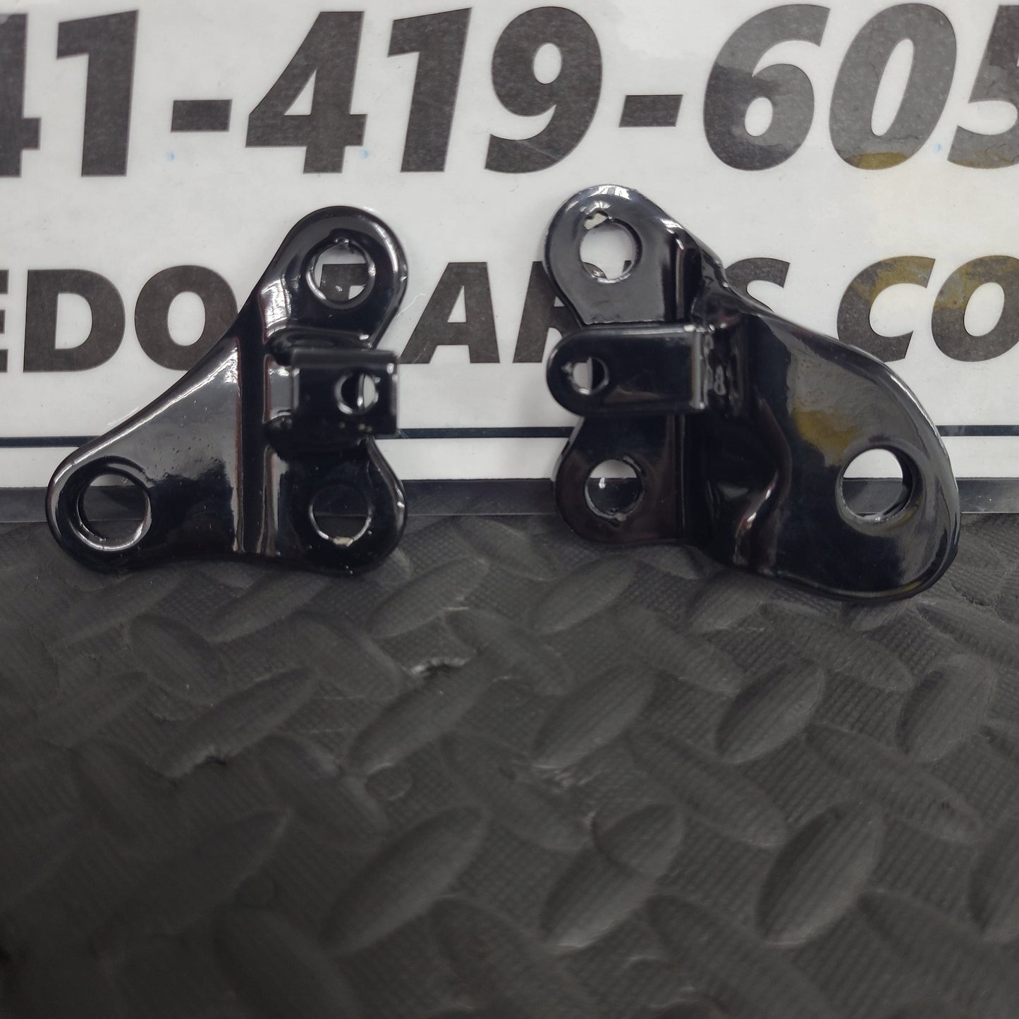 Powder Coated Front Motor Mounts Black *USED*