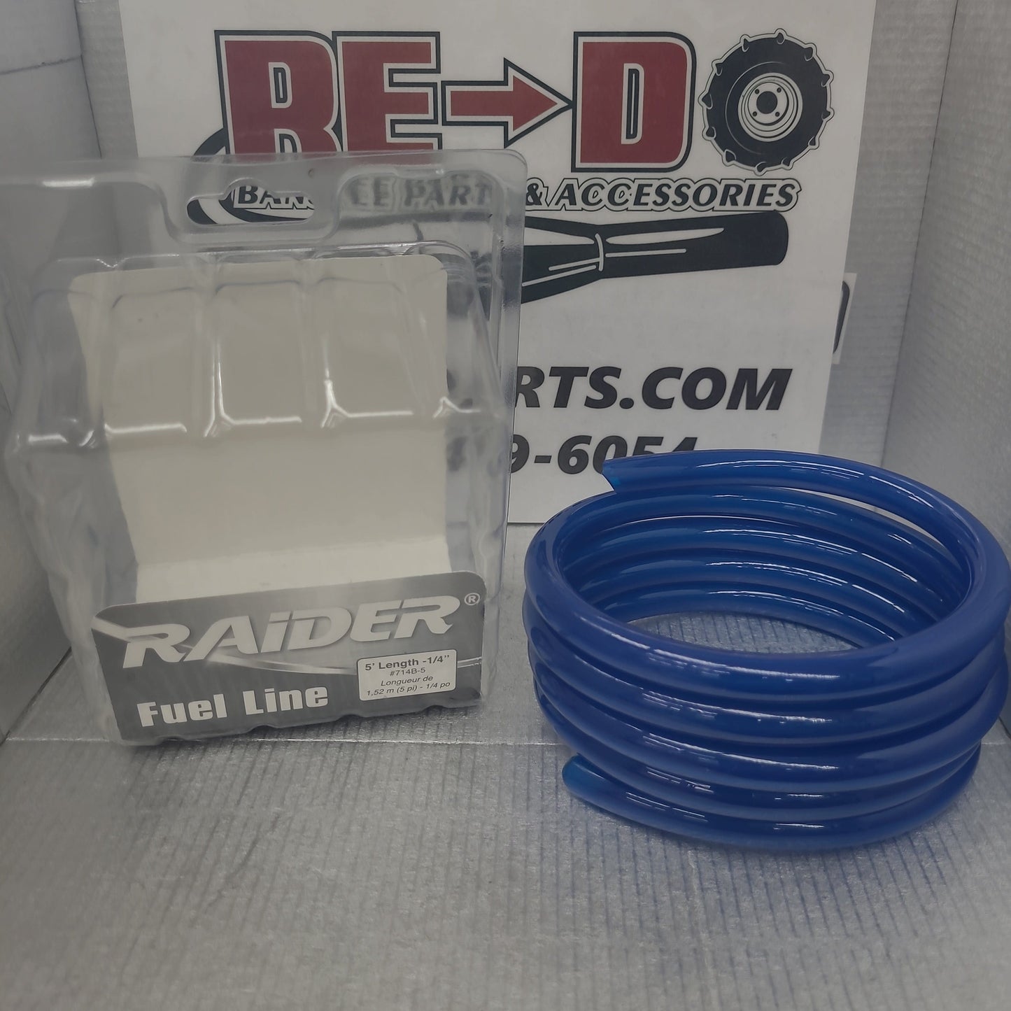 RAIDER 5' x 1/4" ID Fuel Line *NEW*