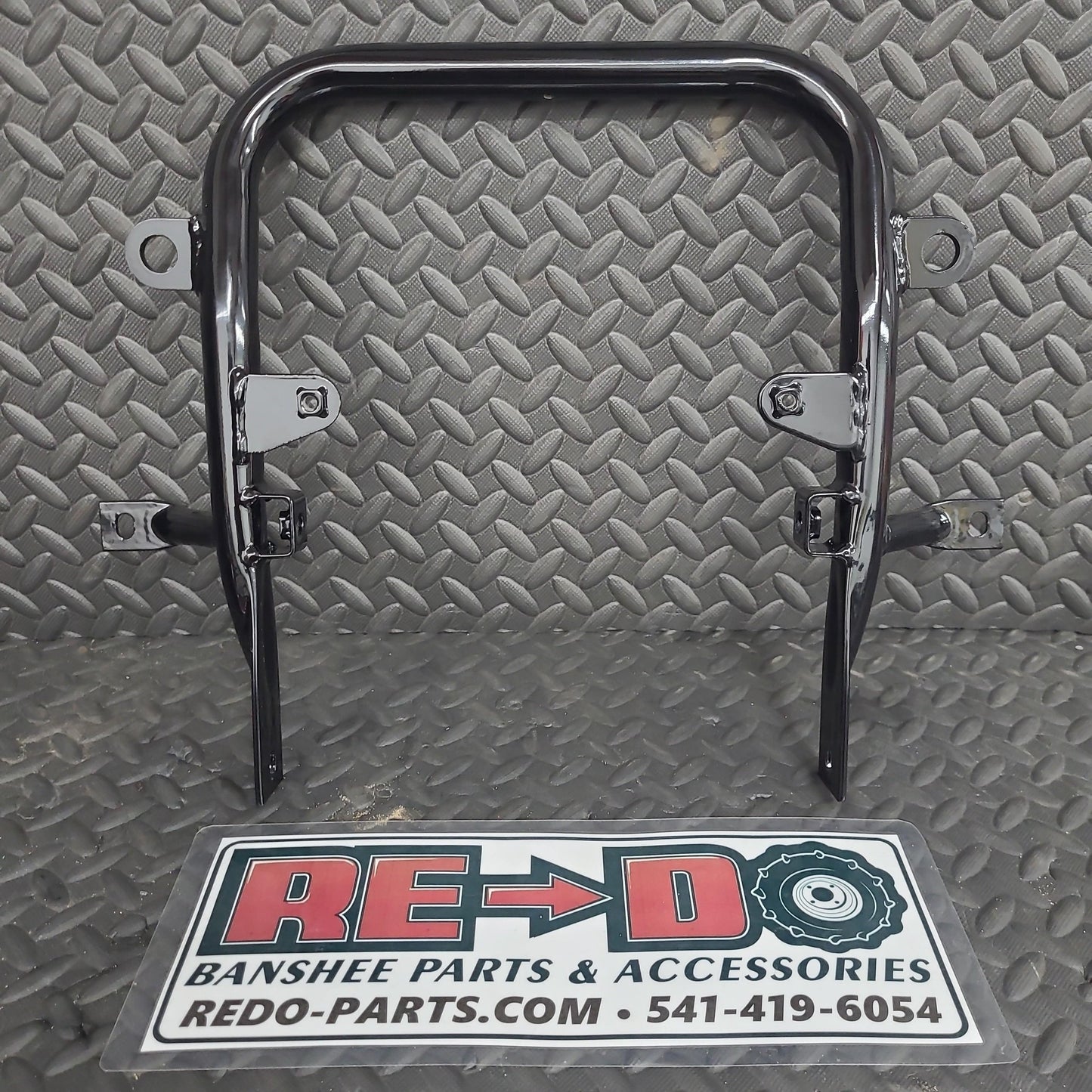 OEM Rear Grab Bar Powder Coated Gloss Black *USED LIKE NEW*