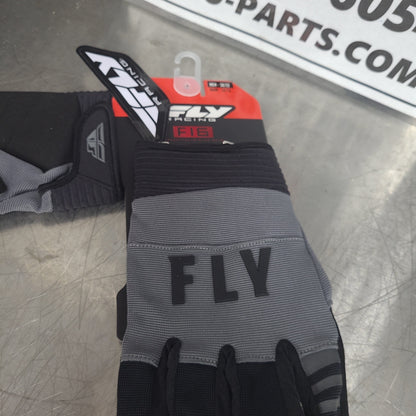 FLY Racing Gloves, F-16, Dark Gray/Black *NEW*