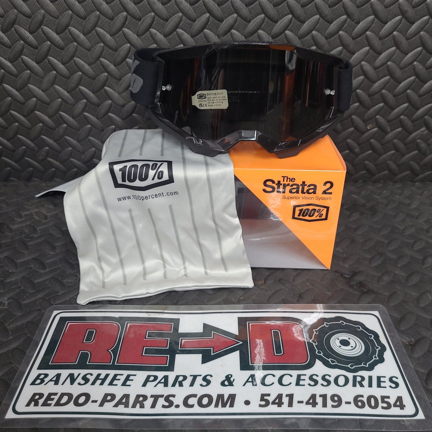100% Strata 2 Goggles, Various Colors & Lenses *NEW*