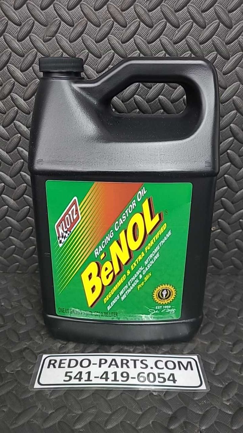 Klotz BeNOL Pre-Mix Castor Oil for 2-Stroke Racing Engines – 1 Quart BC-172