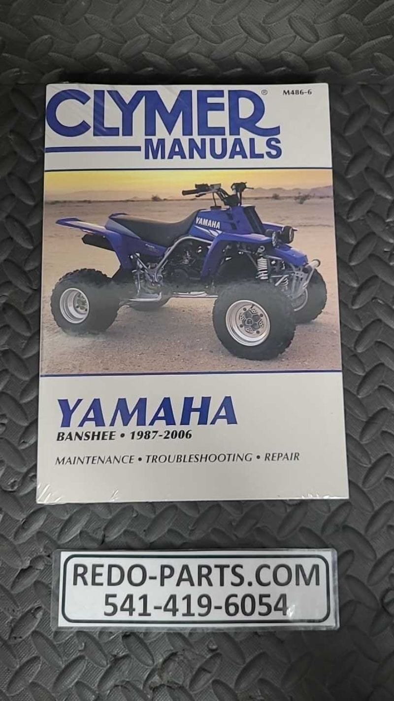 Clymer Repair Manual, Yamaha YFZ350 Banshee *NEW*