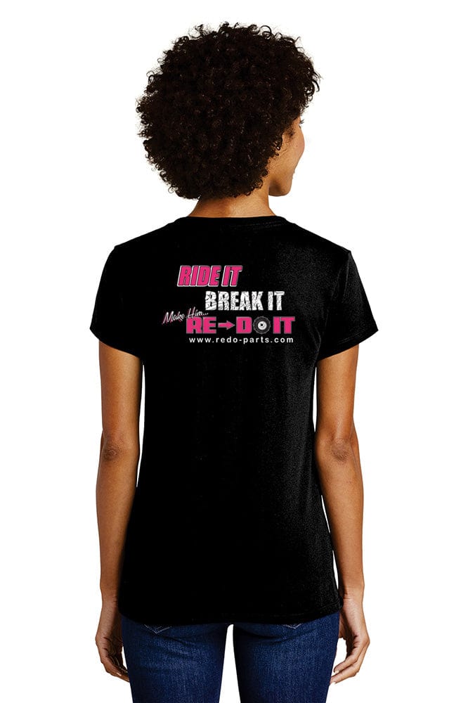 V-Neck back Pink AA6046