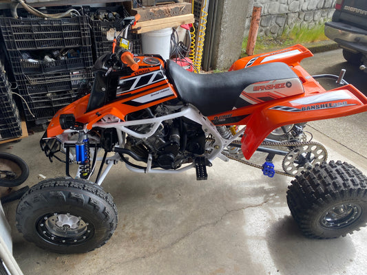 Custom CBR 600 Yamaha Banshee For Sale 🔥