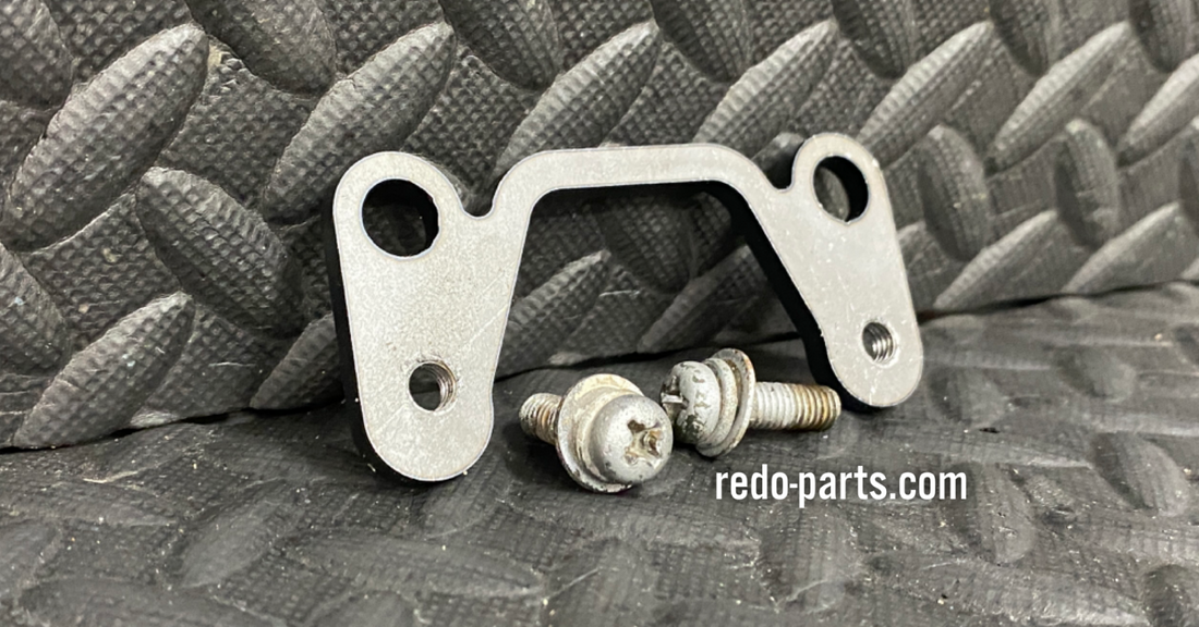 Custom HD Ignition Switch Bracket with Hardware - Only at RE-DO Banshee!