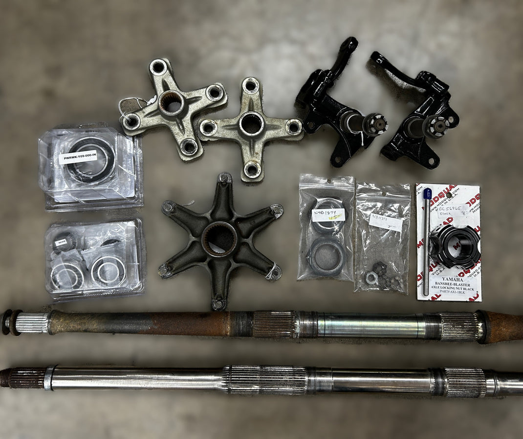 Banshee Axles Hubs and Spindles - Re-Do Banshee Parts and Accessories