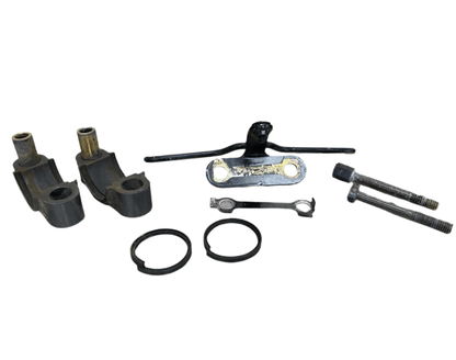 Factory OEM Steering Stem Bushing And Bracket - Radiator Mount, Stock Photo *USED*