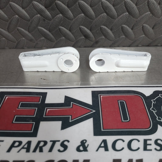 Factory OEM Chain Adjusters, Set of 2, Powder Coated White *USED*