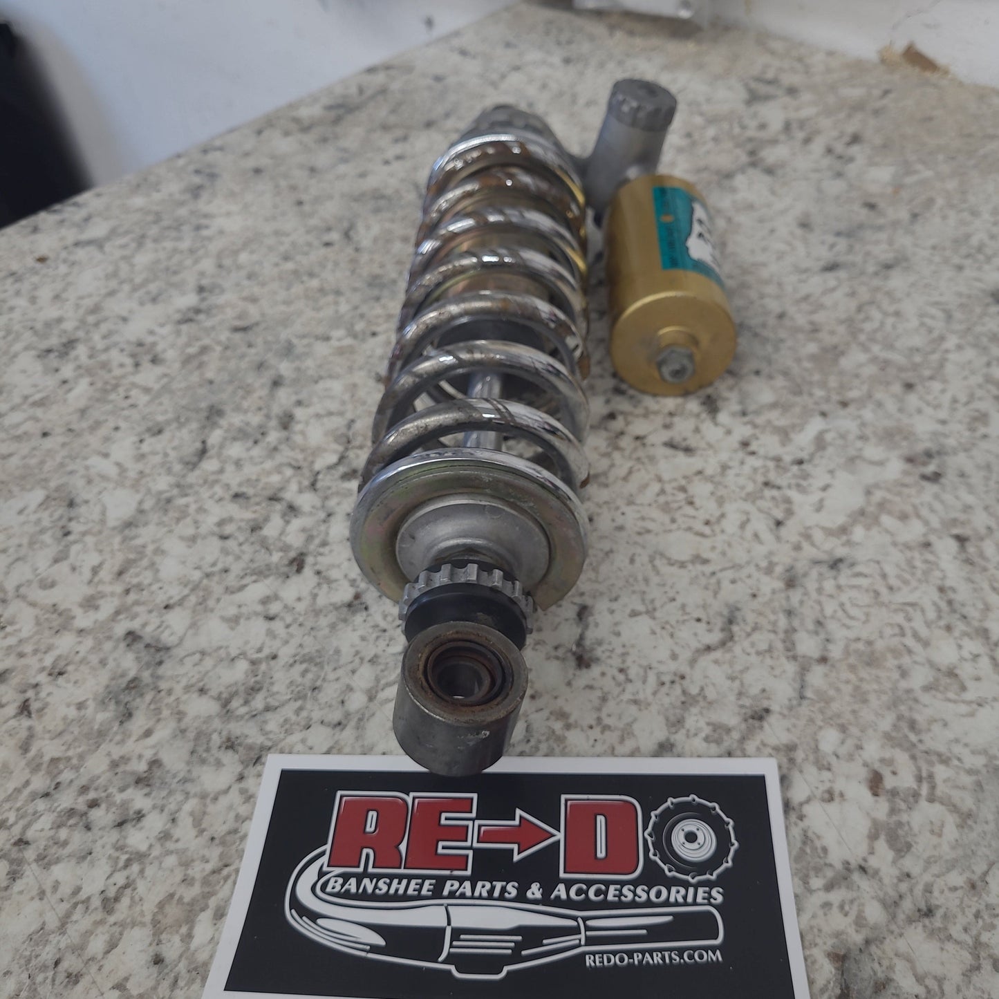 OEM Rear Shock w/ Chipping Chrome Spring *USED*