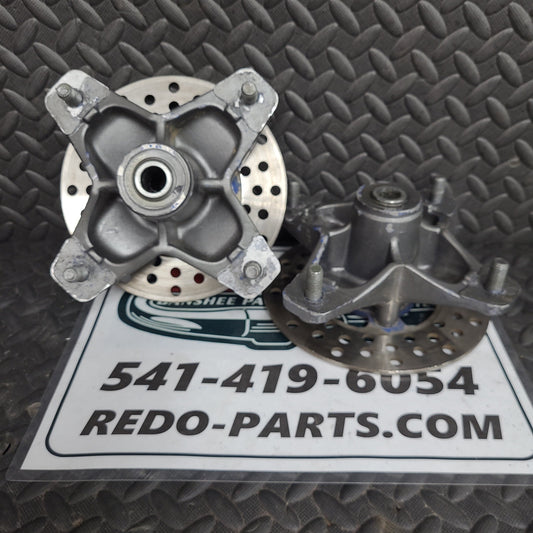 OEM A-Arm Front Hubs Powder Coated Gray *USED*