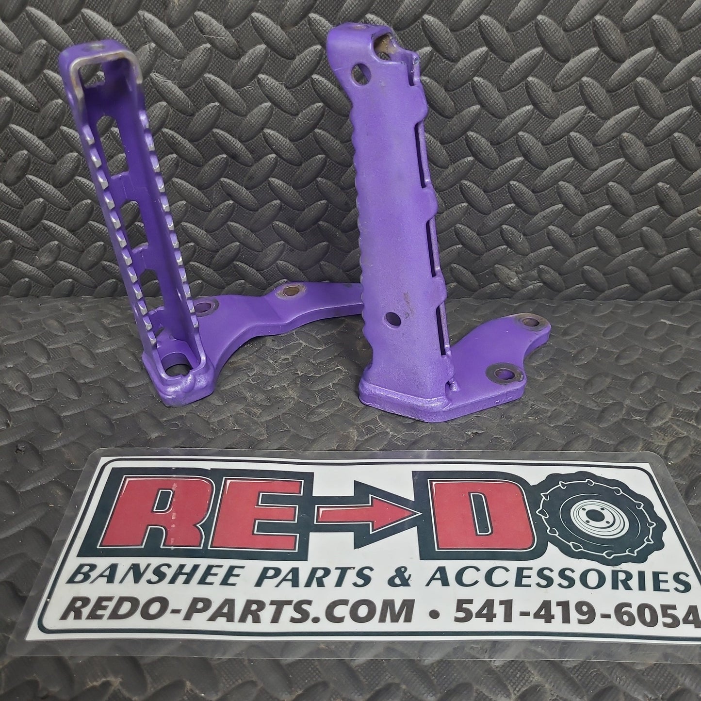 OEM Foot Peg Purple *USED*