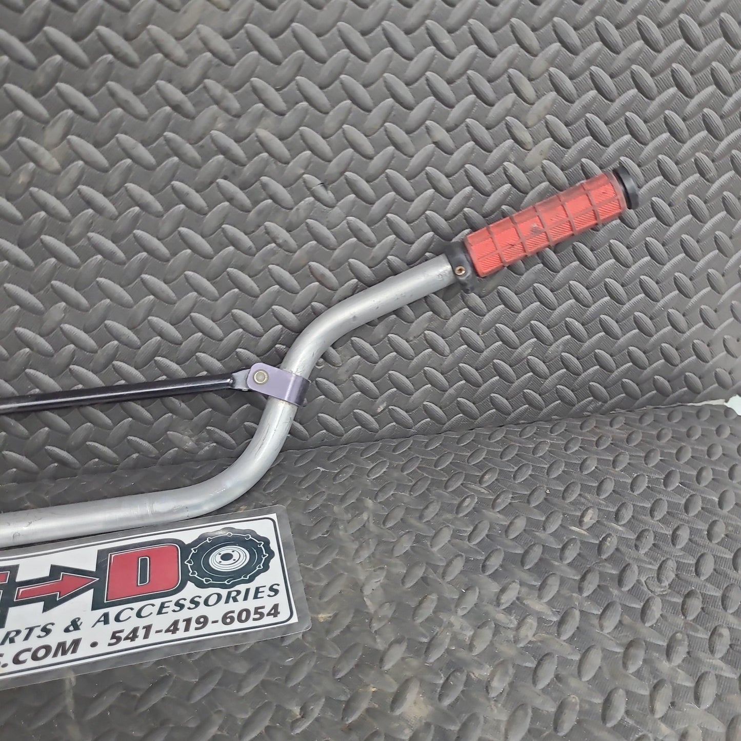 Aluminum Handlebars with Red Grips *USED*