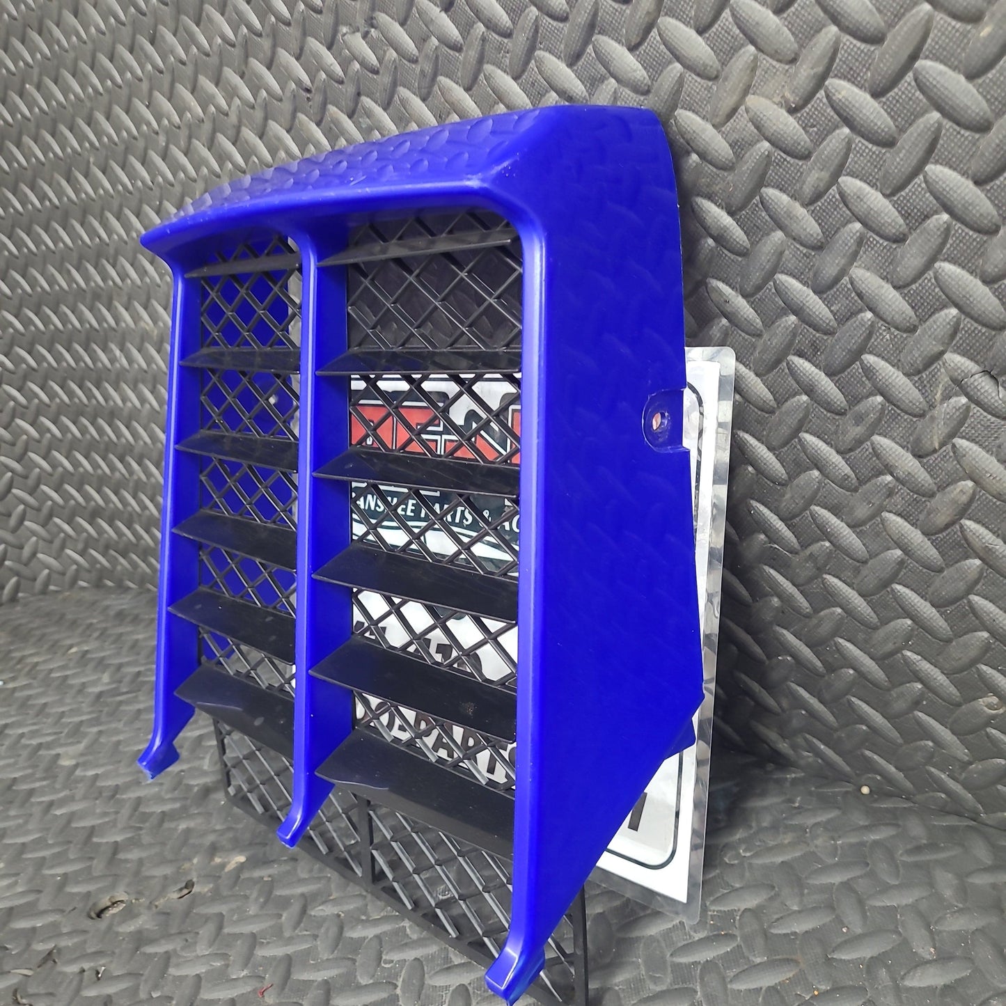 Factory OEM Radiator Cover Blue *USED*