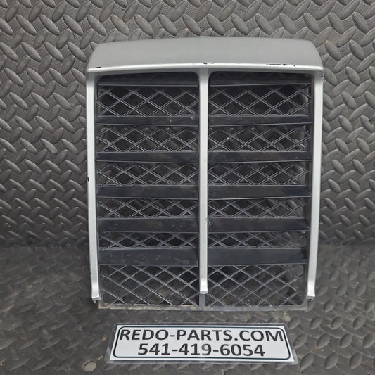 Factory Radiator Cover Black Painted Silver *USED*