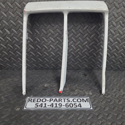 Factory Radiator Cover Red Painted White *USED*