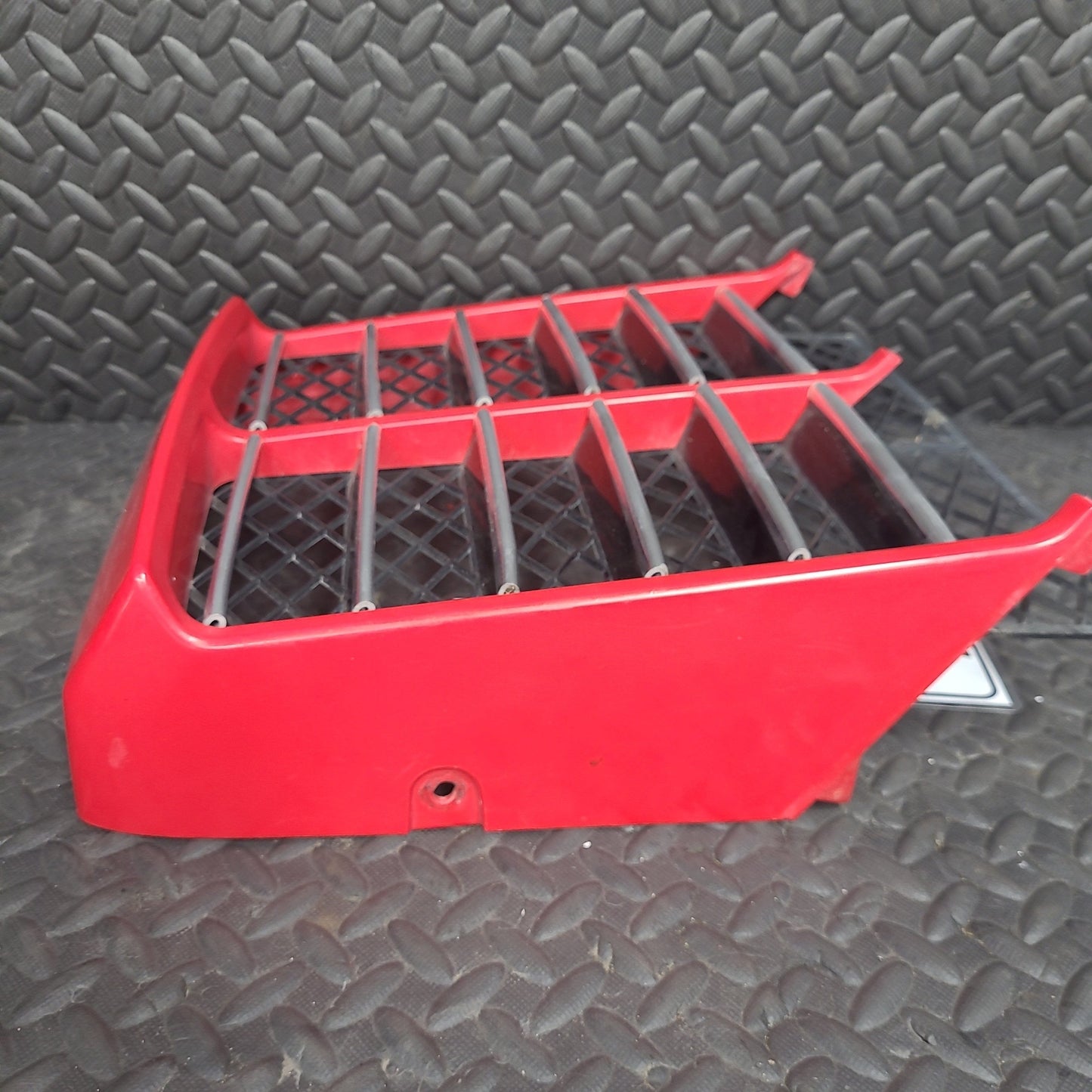 OEM Radiator Cover Red *USED*