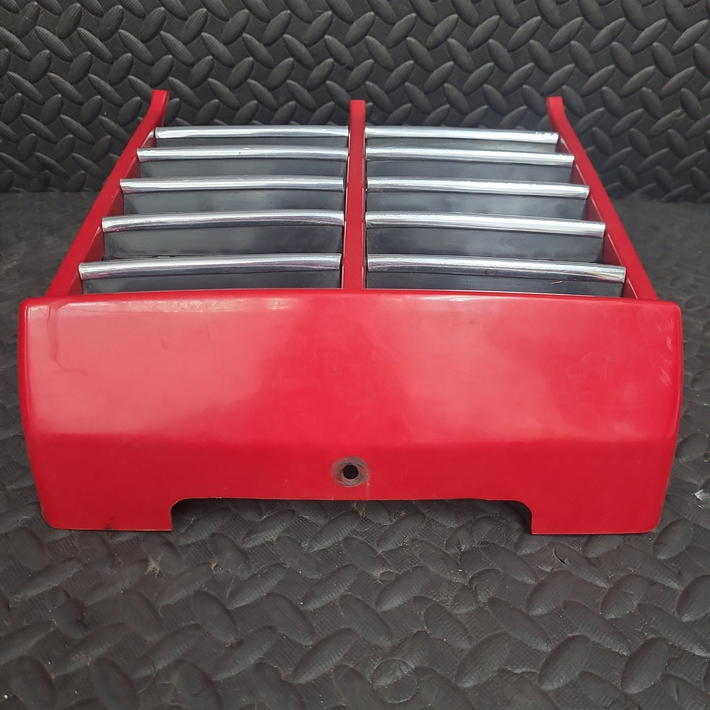 OEM Radiator Cover Red *USED*
