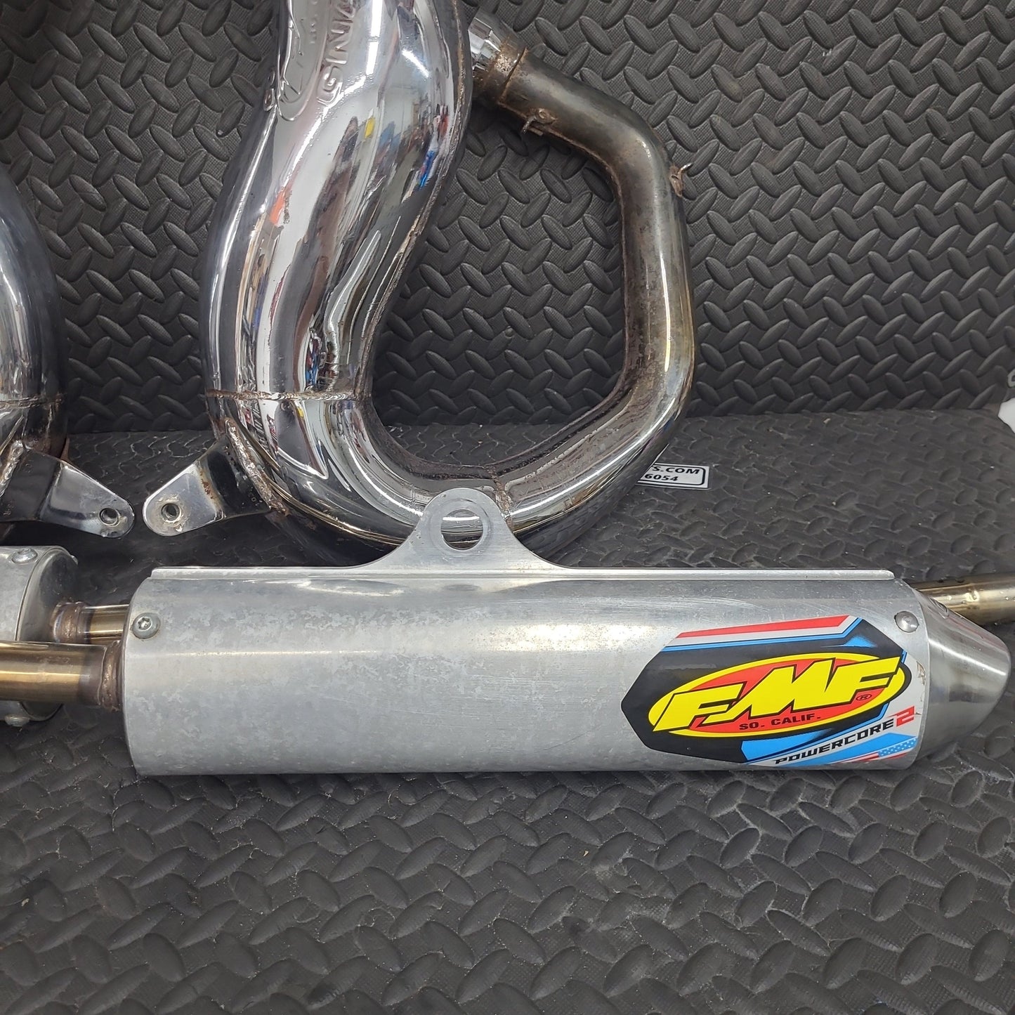 FMF Gold Series Exhaust Head Pipes and Power Core 2 Stingers and Silencers *USED*