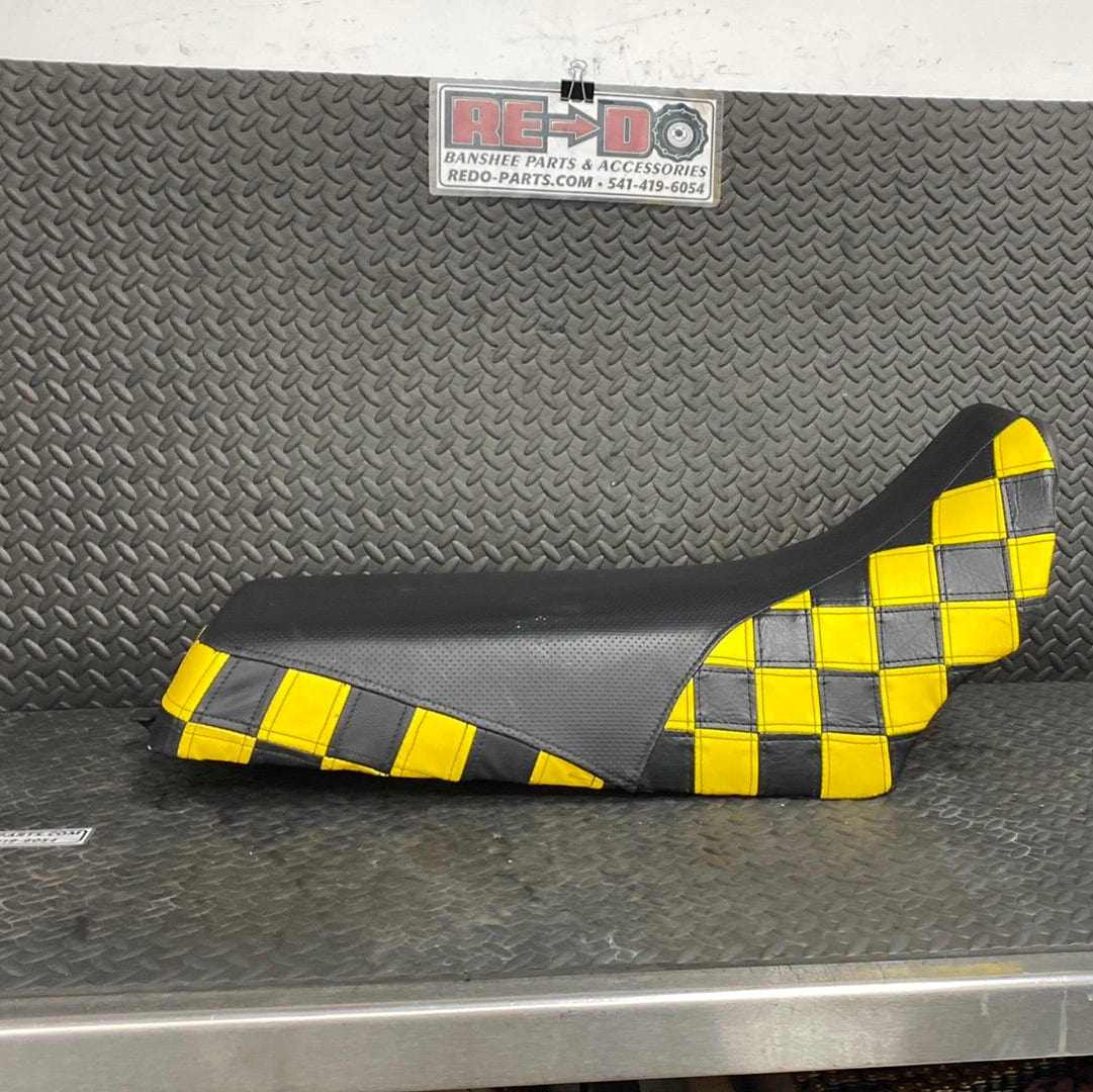 Aftermarket Seat Cover on OEM Foam and Pan *USED*