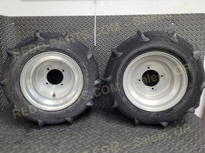 18x10-10 Rear 10 Paddle Tires *USED* Parts - Used