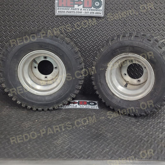 18x11-8 Carlisle Turf Tamers Set of 2 *USED* Parts - Used