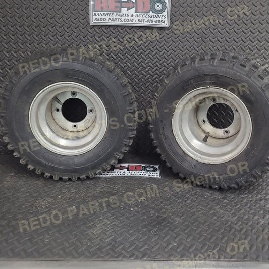 18x11-8 Carlisle Turf Tamers Set of 2 *USED* Parts - Used