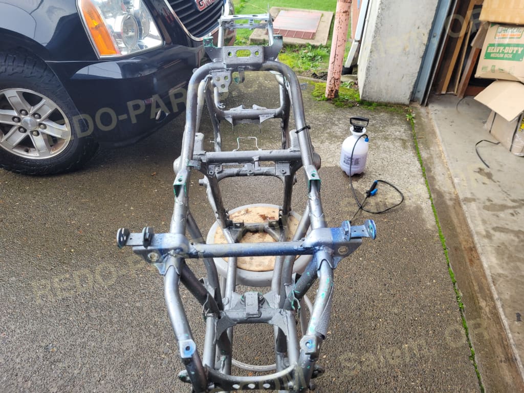 1988 Yamaha Banshee Frame. No Title A-Arm Conversion *USED*. Parts - Used