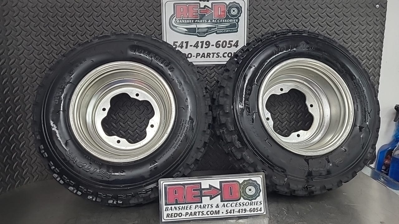 21x7-10 ITP Holeshot Front Dirt Tires *USED*