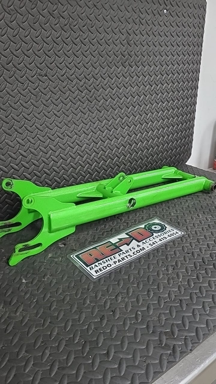 Aftermarket +4 Swingarm Green *USED*