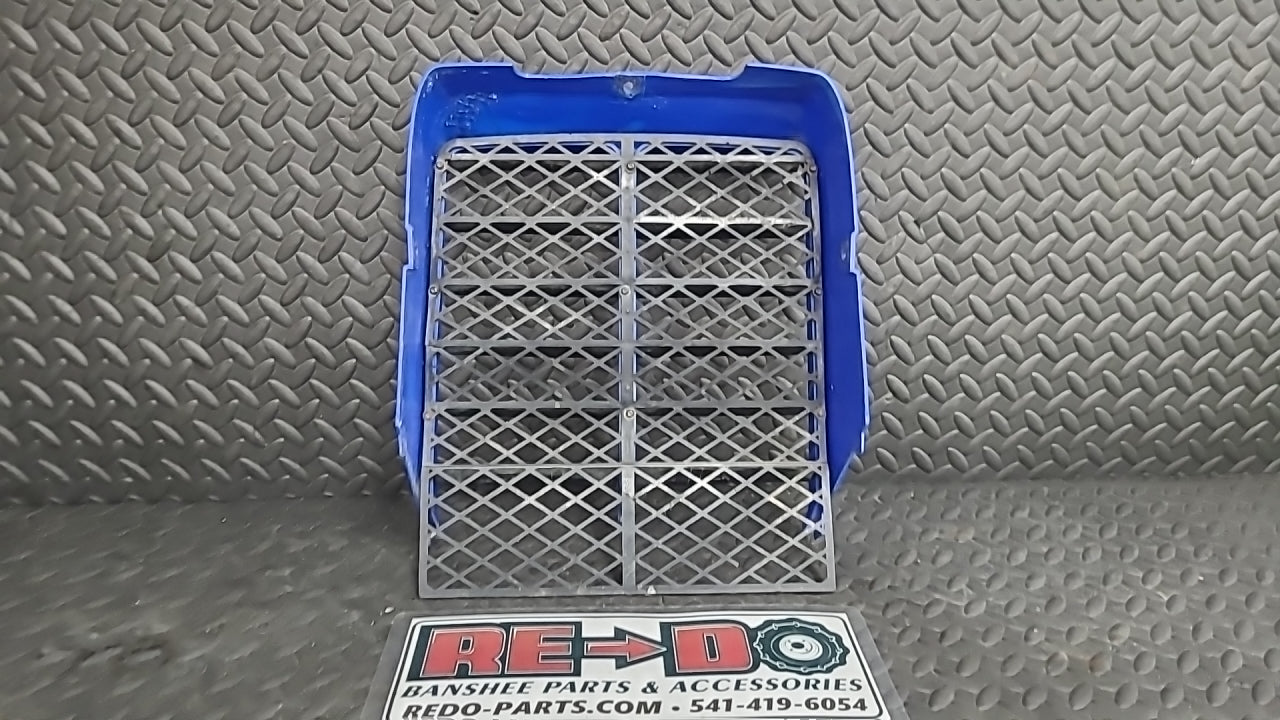 Factory OEM Radiator Cover Blue Has Damage *USED*