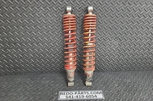 Factory OEM Front Shocks Set of 2 Yellow Painted Red *USED*