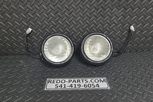 Factory OEM Headlights Black *USED*