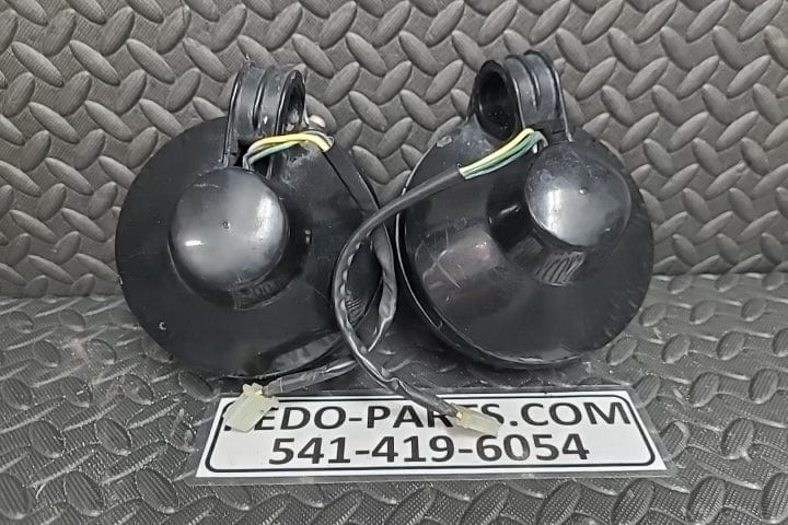 Factory OEM Headlights Set of 2 Black *USED*