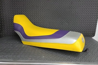 Factory OEM Seat w/ Aftermarket Yellow and Purple Cover *USED*