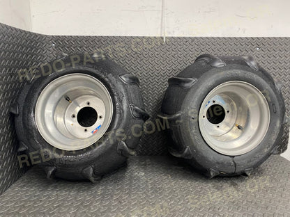 20x10-10 Skat trac 10 Paddle on Douglas Blue Label Aluminum Wheels *USED* Parts - Used