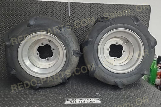 20x10-10 Skat-Trak Edge Rear Tires Set of 2 *USED* Parts - Used