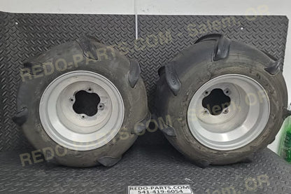 20x10-10 Skat-Trak Edge Rear Tires Set of 2 *USED* Parts - Used